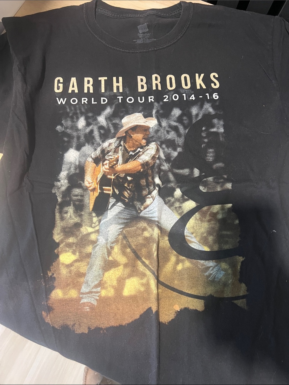 Vintage Garth Brooks 2014/16 Concert Tour Tee